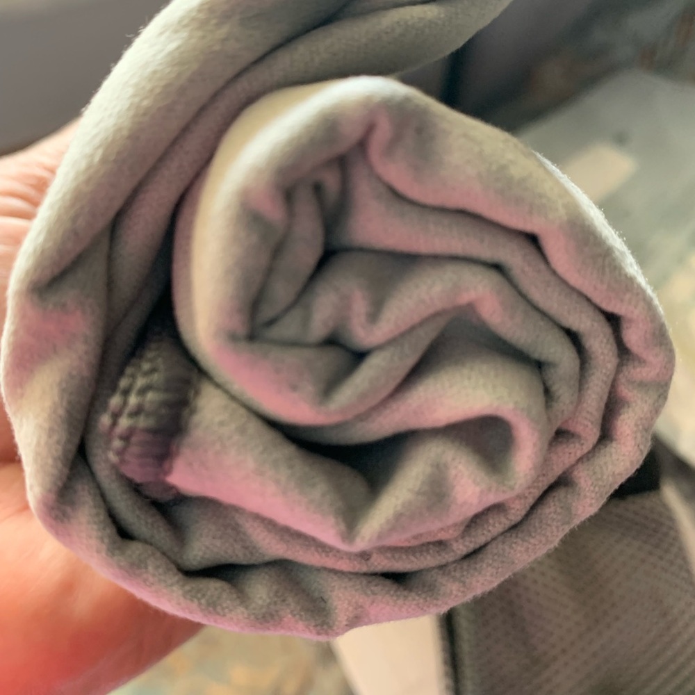 XL Microfiber Gray Towel or Throw Great for Camping, Sports, Gym, Pool